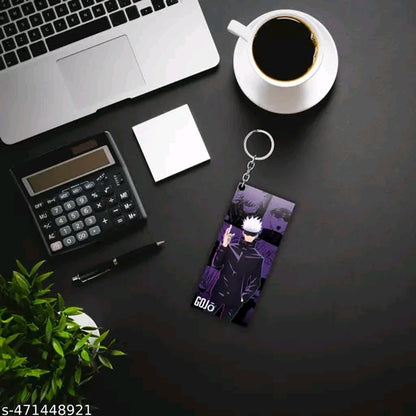 Gojo Anime Keychain