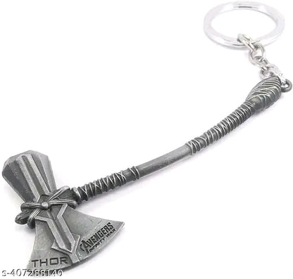 Thor's Stormbreaker and Hammer-axe Keychain