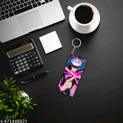 Gojo Anime Keychain