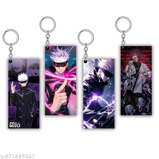 Gojo Anime Keychain